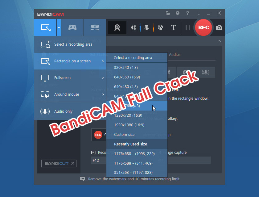 bandicam v1.8.0 full cracked version download