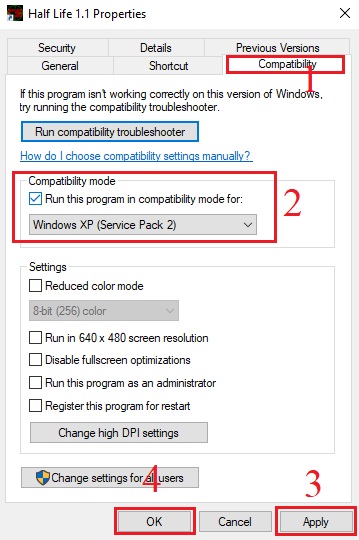 Chọn Windows XP (Service Pack 2)